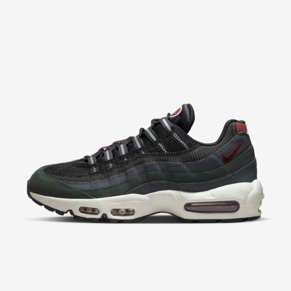 NIKE AIR MAX 95 BLACK RED - Imagen 2