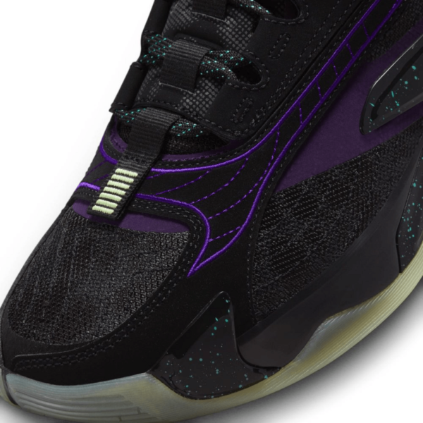 JORDAN LUKA 2 BLACK GRAND PURPLE AURORA - Imagen 4